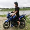 TVS Apache RTR 150 Matt Blue